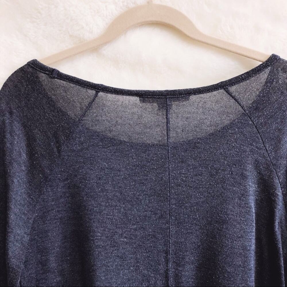 Forever 21 Contemporary Blue Long Sleeve Top - Picture 3 of 8
